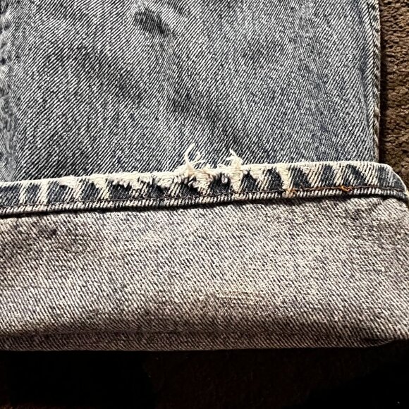 Vintage Levis 501 Redline Selvedge Distressed Jeans W35 L34 80s Authentic‎ USA - Picture 16 of 16